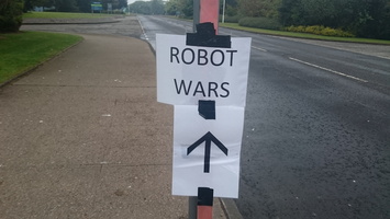 robot wars filming